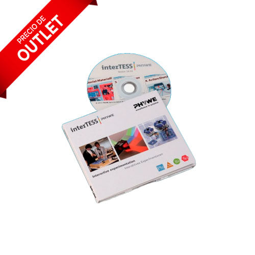 31331. SOFTWARE INTERTESS DVD VERSION COMPLETA: TODOS LOS EXPERIMENTOS EN FISICA, QUIMICA, BIOLOGIA Y CIENCIAS APLICADAS PHYWE