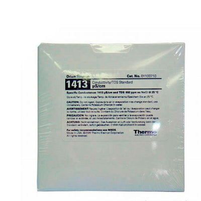 24731. STD DE CONDUCTIVIDAD 1413US/CM,  692PPM COMO NACL C/10 SOBRES 15ML ORION