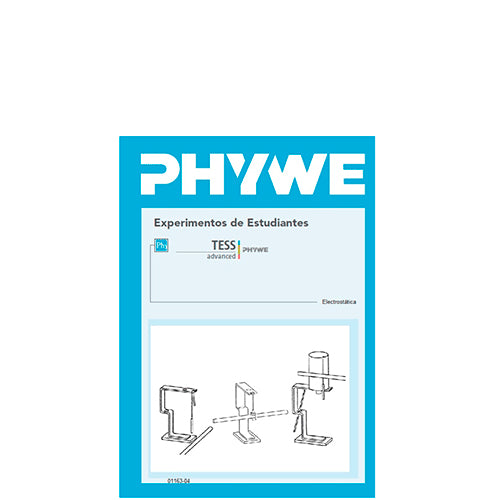 23575. MANUAL DE FISICA ELECTROSTATICA EN ESPAÑOL PHYWE