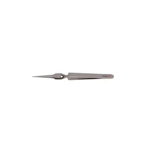 52382. PINZA DE ACERO INOXIDABLE ESTILO N5, PUNTA SUPER FINA, LONGITUD 108MM  -DUMONT
