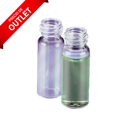 2179. VIAL VIDRIO CLARO 2ML 12X32MM PAQUETE C/100 PIEZAS - FISHERBRAND