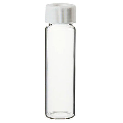 51680. VIAL VIDRIO CLARO 40ML TAPON ROSCADO DE POLIPROPILENO BLANCO C/SEPTA DE TEFLON C/72, S1360040 - THERMO SCIENTIFIC