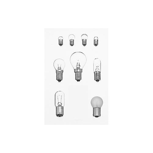 31465. BOMBILLA DE BAJO VOLTAJE, BURBUJA TRANSPARENTE 3.5V/0.2A, ED 10 C/20 PIEZAS PHYWE