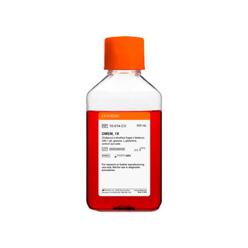 6853. MEDIO DE EAGLE MODIFICADO DE DULBECCO 1G/L DE GLUCOSA, L-GLUTAMINA, PIRUVATO DE SODIO - CORNING