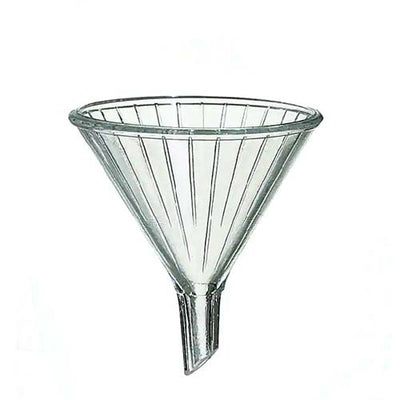 22312. EMBUDO DE VIDRIO C/GUIAS 2000ML, DIAMETRO 21.5CM, 6957 VARIETY GLASS