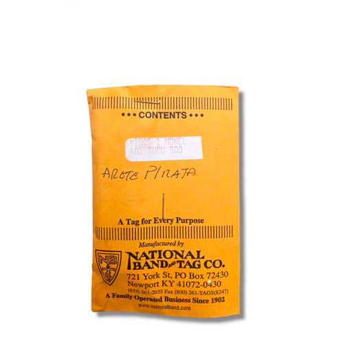 22489.  ARETE DE IDENTIFICACION P/RATA C/100 NATIONAL BAND