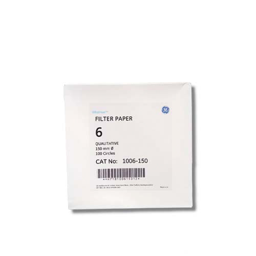 22492.  PAPEL FILTRO #6 15CM C/100 WHATMAN
