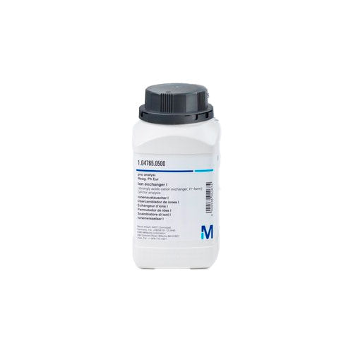51362. INTERCAMBIADOR DE IONES I (CATIONES FUERTEMENTE ACIDOS) FORMA H 500GR - MERCK