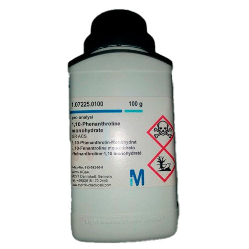 51250. 1,10-FENANTROLINA MONOHIDRATO ACS 100GR - MERCK