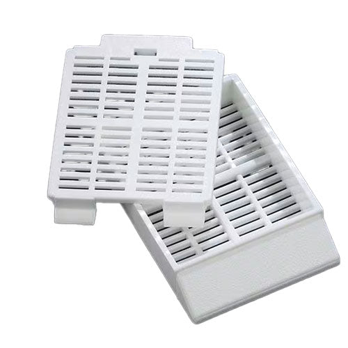 52061. CASSETTE P/INCLUSION DE TEJIDOS BLANCO C/TAPA 30°C Y AREA DE ESCRITURA C/500 - GLOBE SCIENTIFIC