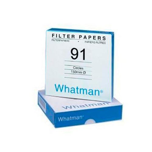 22939. PAPEL FILTRO #91 15CM CUALITATIVO C/1000 WHATMAN