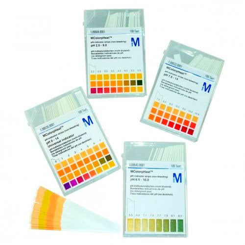 52134. PAPEL PH 0-6 MQUANT C/100 TIRAS MERCK