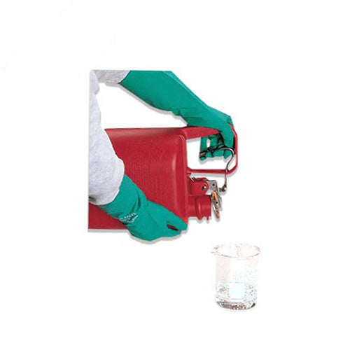 22323. GUANTES DE NITRILO VERDE NITRI-SOLVE TALLA MEDIANA C/12 SHOWE