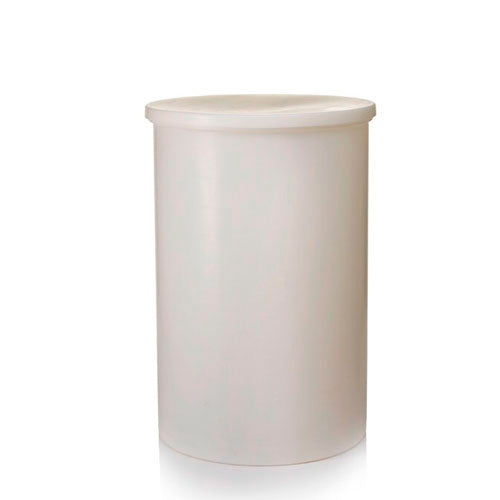 31257. TANQUE CILINDRICO LDPE 57LT (15GAL) ALTA RESISTENCIA C/TAPA NALGENE