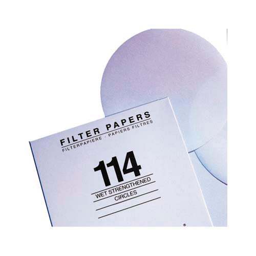 20565. PAPEL FILTRO CUALITATIVO #114 9CM, 25UM C/100 - WHATMAN