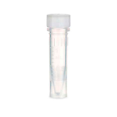 50596. MICROTUBOS 1.5ML DE POLIPROPILENO CLARO ESTERIL C/TAPON DE ROSCA C/JUNTA TORICA - GLOBE SCIENTIFIC