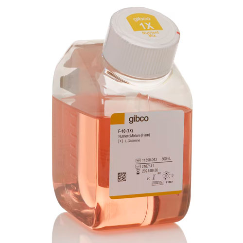 53654. MEZCLA DE NUTRIENTES F-10 DE HAM 500ML GIBCO
