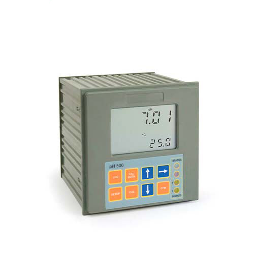 22044. CONTROLADOR P/MONTAJE EN TABLERO, 1 PUNTO DE AJUSTE, CONTROL ON/OFF, SALIDA ANALOGICA 0.00-14.00 PH, 115V HANNA