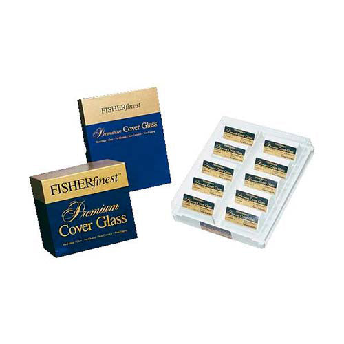2180. CUBREOBJETOS 22X22MM PREMIUM DE VIDRIO C/1OZ - FISHERFINEST