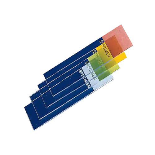 22350. PORTAOBJETOS 25X75X1MM ALTA ADHERENCIA COLOR VERDE PAQUETE C/144 FISHERBRAND