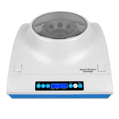 51134. CENTRIFUGA DE PROPOSITO GENERAL COLOR GRIS/AZUL 500-6000RPM CON TIMER 100-240V 50/60HZ - HEATHROW