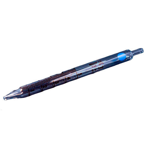 31550. PIPETA SEROLOGICA DE VIDRIO 5X0.1ML SHORTIE CODIGO COLOR AZUL BELLCO GLASS