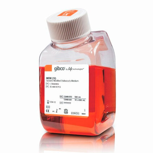 29940. IMDM (MEDIO DUBECCO MODIFICADO DE ISCOVE) 500ML GIBCO