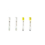 50476. TUBO DE PLASTICO TAPON COLOR BLANCO 5ML P/TOMA DE MUESTRA SANGUINEA CON EDTA Y GEL SEPARADOR 13X100MM PAQUETE C/100 PIEZAS VACUTEST KIMA-REGISTRO SANITARIO 1754R2018 SSA