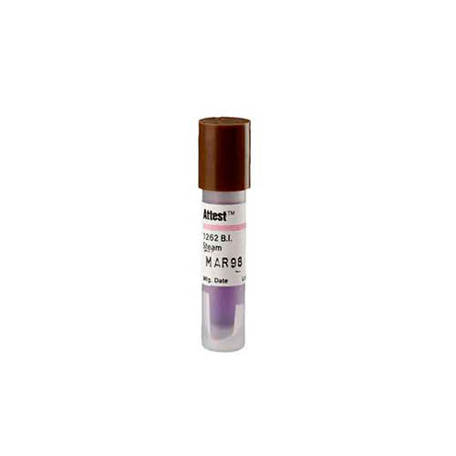 6362. INDICADOR BIOLOGICO P/ESTERILIZACION CON VAPOR C/100 ATTES T - 3M