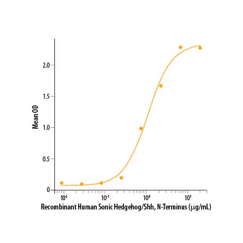 28211. RECOMBINANT HUMAN SONIC HEDGEHOG/SHH, N-TERMINUS PROTEIN 25UG R&D SYSTEMS