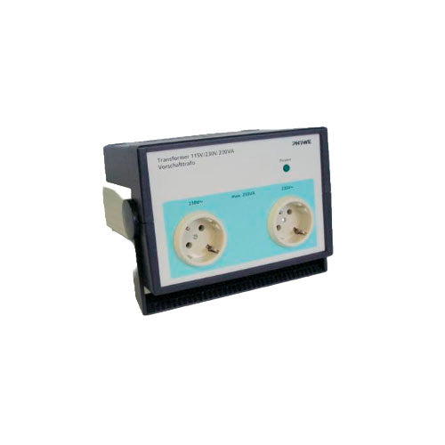 31401. TRANSFORMADOR DE CONMUTACION 115/230V PHYWE