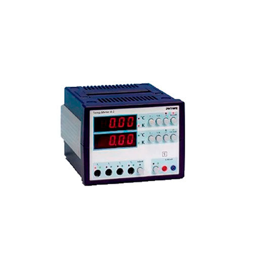 243. MEDIDOR DE TEMPERATURA DIGITAL P/MEDICIONES Y DIFERENCIAS DE TEMP EN 4 PUNTOS DE MEDICION, INTERFASE RS-232, 230V 50/60HZ PHYWE