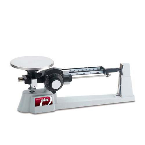 22046. BALANZA GRANATARIA TRIPLE BRAZO DIAL-O-GRAM 610GR X 0.1GR C/PLATO DE ACERO INOXIDABLE, TARA S/PESAS MOD. 1610, 80000036 OHAUS