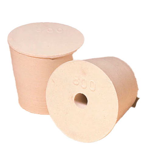 52107. TAPON DE GOMA C/1 ORIFICIO DE PLASTICO P/MATRAZ KJELDAHL 800ML C/2, U800M181 - PLASTICOID