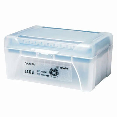 51901. PUNTAS 0.1-10UL DE POLIPROPILENO GRIS NO ESTERIL OPTIFIT EN RACK C/960 PIEZAS, 790010  - SARTORIUS