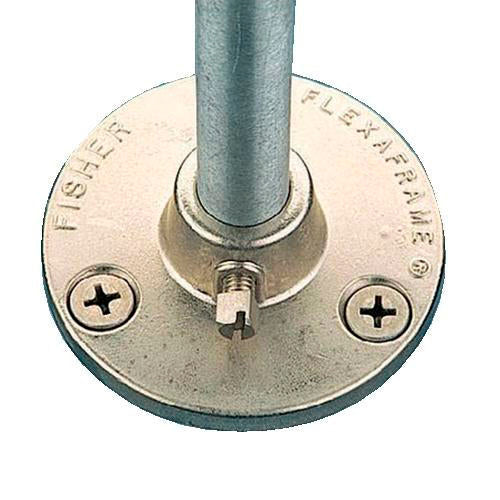 1825. BASE REDONDA DE METAL CASTALOY P/VARILLA DE ENSAMBLE FLEXAFRAME - FISHERBRAND