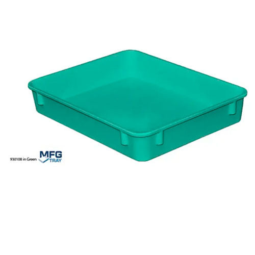 52111. CAJA DE ALMACENAMIENTO APLILABLE DE FIBRA DE VIDRIO COLOR VERDE -51/+120°C, 12.4 X 9.75 X 2.1PULG, 9301085113 MFG TRAY