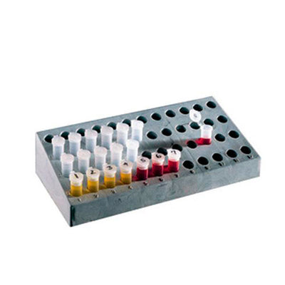 980. GRADILLA P/48 MICROTUBOS 1.5 & 1.7ML COLOR GRIS SORENSON
