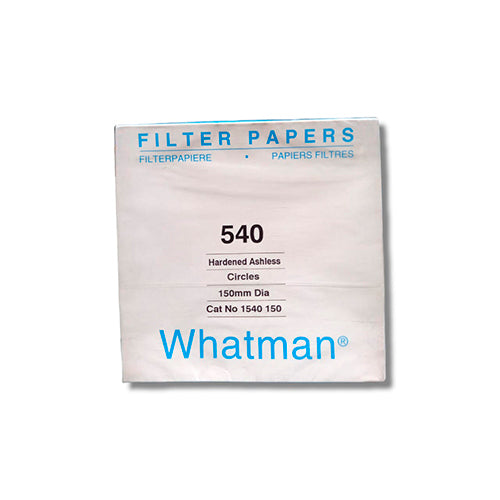 22250.  PAPEL FILTRO #540 15CM C/100 WHATMAN