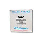 22220.  PAPEL FILTRO #542 7CM C/100 WHATMAN