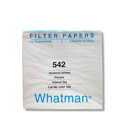 22932. PAPEL FILTRO #542 15CM C/100 WHATMAN
