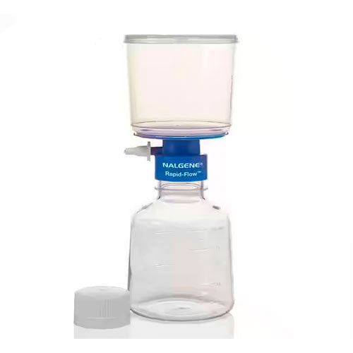26735. SISTEMA DE FILTRACION 500ML, MEMBRANA PES (POLIETERSULFONA) 75MM, 0.45UM ESTERIL RAPID-FLOW NALGENE
