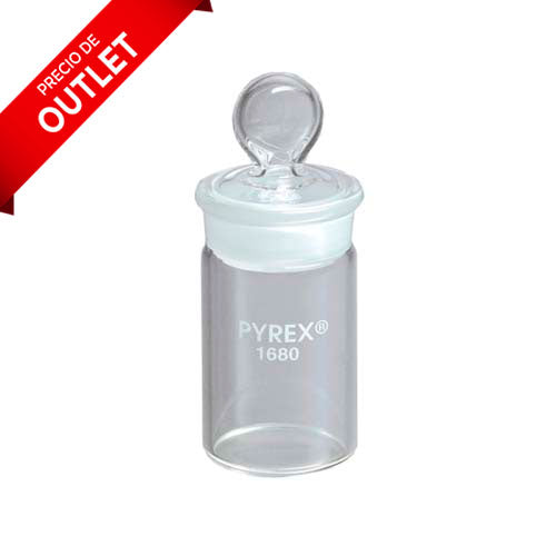 15071. PESAFILTROS DE VIDRIO 7ML FORMA ALTA C/BOCA ESMERILADA 14/10 - PYREX