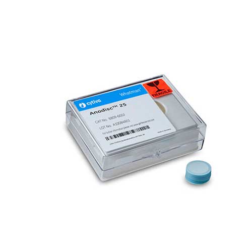 6684. MEMBRANA FILTRANTE ANODISC 25MM, 0.2UM NO ESTERIL C/50 - CYTIVA
