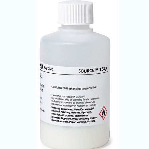55797. RESINA CROMATOGRAFICA SINTETICA SOURCE 15Q ALTO RENDIMIENTO 50ML CYTIVA