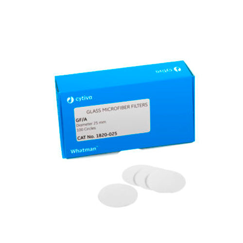 2542. PAPEL MICROFIBRA DE VIDRIO GF/A 12.5CM C/100 WHATMAN