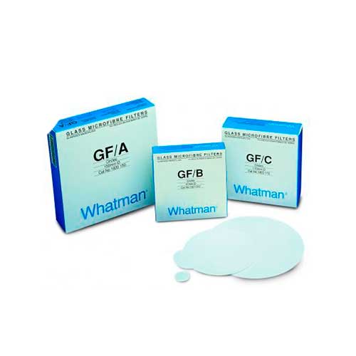 6972. PAPEL MICROFIBRA DE VIDRIO GF/C 2.5CM C/100 WHATMAN