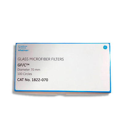 6974. PAPEL MICROFIBRA DE VIDRIO GF/C 7CM C/100 WHATMAN