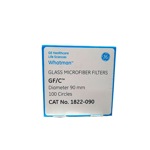 6975. PAPEL MICROFIBRA DE VIDRIO  GF/C 9CM C/100 - WHATMAN