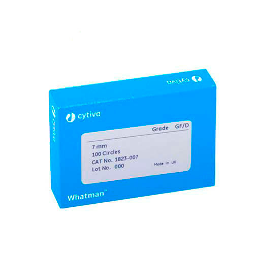 3526. PAPEL MICROFIBRA DE VIDRIO GF/D 11CM C/25 WHATMAN